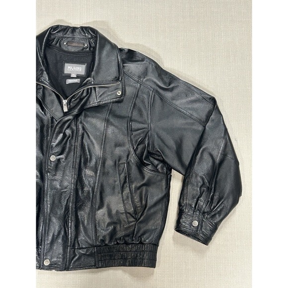 Wilson's Leather Jacket Thinsulate 2 In 1 Mens Size XL Excellent Condition Black - Picture 3 of 16